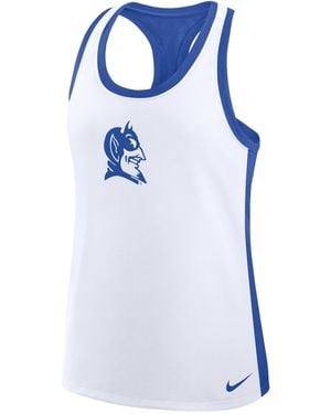 Nike Duke Dri-Fit College Racerback Tank Top - Blue