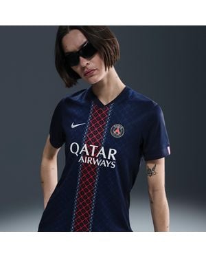 Nike Paris Saint-Germain 2025/26 Stadium Home Dri-Fit Football Replica Shirt - Blue