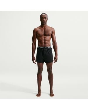 Nike Essential Cotton Stretch Knit Boxers (3-Pack) - Black