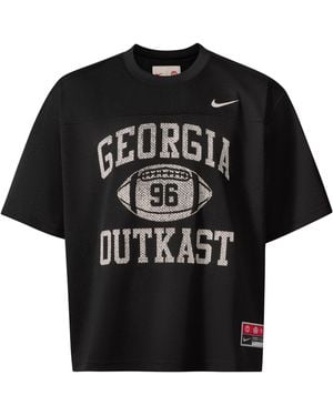 Nike Cropped Football Jersey X Uga X Outkast - Black