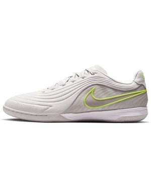 Nike Tiempo Reactgato Indoor/Court Low-Top Soccer Shoes - White