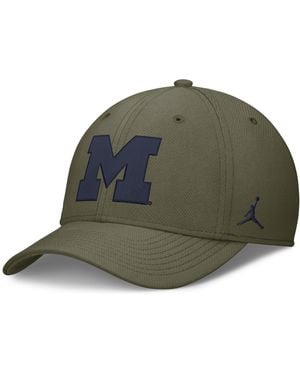 Nike Michigan Primetime Brand Dri-Fit College Hat - Green