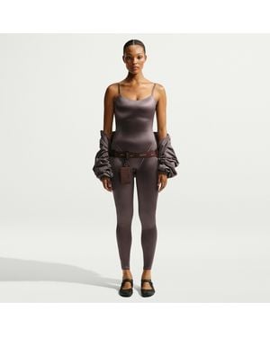 Nike Skims Satin Shine Cami Bodysuit - Black