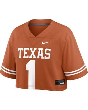 Nike Texas Dri-Fit College Cropped Game Jersey - Brown