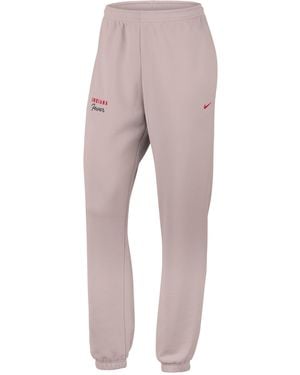 Nike Indiana Fever French Terry Standard Cuffed Pants - Gray