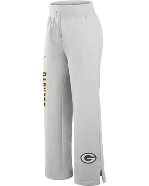 Nike Bay Packers Primetime Phoenix Wide-Leg Nfl Sweatpants - Gray