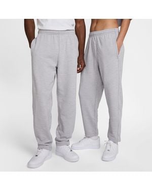 Nike Wool Classics Open-Hem Fleece Trousers - Grey
