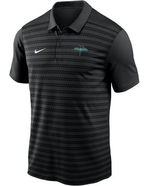 Nike Tampa Bay Rays Authentic Collection City Connect Victory Dri-Fit Mlb Polo - Black
