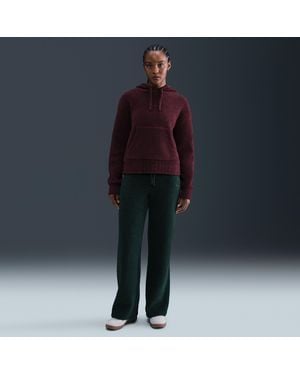 Nike Sportswear Phoenix Cozy Bouclã Slim Knit Pants - Blue