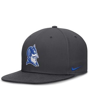 Nike Duke Pro Dri-Fit College Fitted Hat - Blue