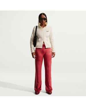 Nike Sportswear Velour Pants - Red