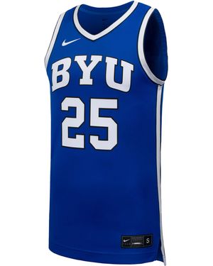 Nike Byu Basketball College Replica Jersey - Blue