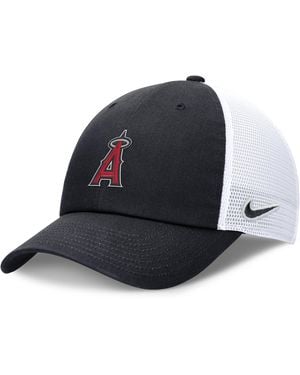 Nike Los Angeles Angels Evergreen Club Mlb Trucker Adjustable Hat - Blue