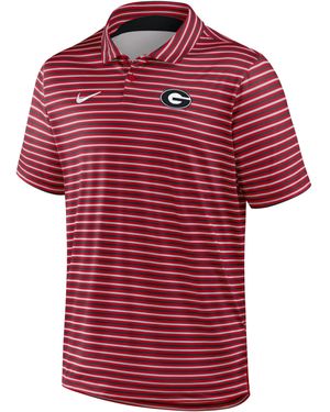 Nike Georgia Tour Stripe Dri-Fit College Polo - Red