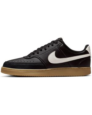 Nike Court Vision Low Shoes - Black