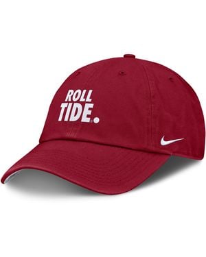 Nike Alabama Primetime Chant Club College Adjustable Hat - Red