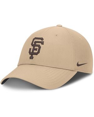 Nike San Francisco Giants Club Dri-Fit Mlb Adjustable Hat - Natural