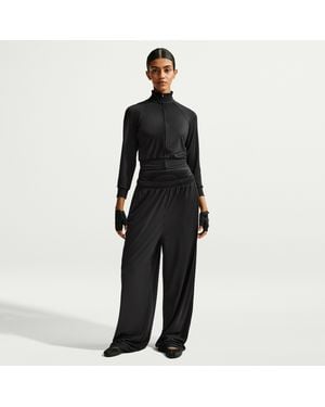 Nike Skims Airy Wide-Leg Pants - Black