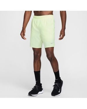Nike Challenger Dri-Fit 18Cm (Approx. Brief-Lined Running Shorts - Green
