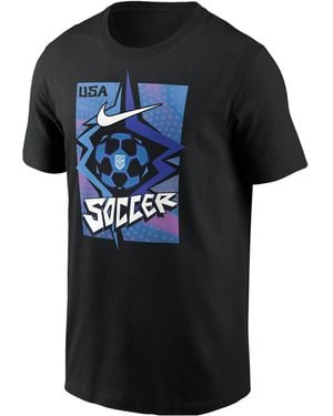 Nike Usa Soccer Short-Sleeve T-Shirt - Black