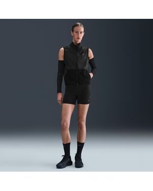 Nike Trail Dri-Fit High-Waisted 10Cm (Approx. Tight Running Shorts - Blue