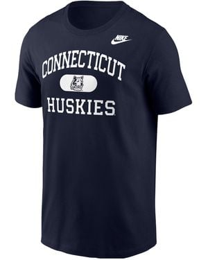 Nike Uconn College T-Shirt - Blue