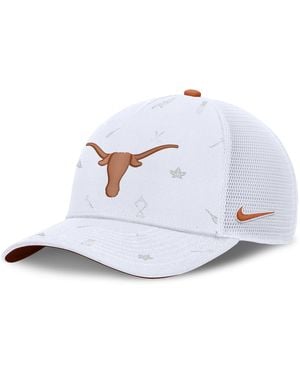 Nike Texas Country Club Golfin' Rise College Trucker Adjustable Hat - White