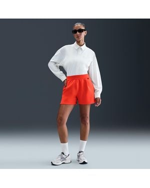 Nike 24.7 Impossiblysoft Dri-Fit Mid-Rise Loose 10Cm (Approx. Shorts - Red
