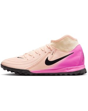 Nike Phantom Luna 2 Academy Tf High-Top Soccer Shoes - Pink