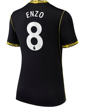 Nike Enzo Fernã¡Ndez Chelsea 2026/27 Stadium Away Dri-Fit Soccer Jersey - Black
