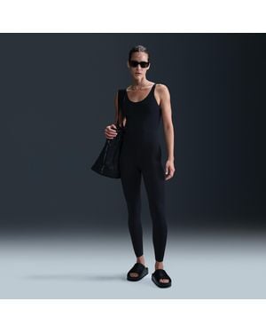 Nike Zenvy Dri-Fit 7/8 Bodysuit - Blue