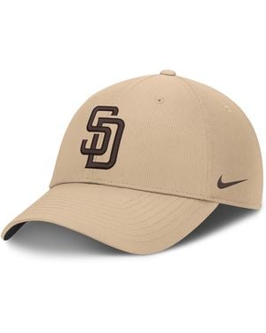 Nike San Diego Padres Club Dri-Fit Mlb Adjustable Hat - Natural