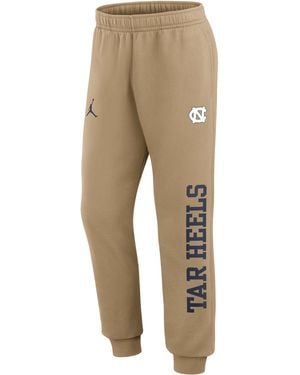 Nike North Carolina Primetime Club Brand College Jogger Pants - Natural