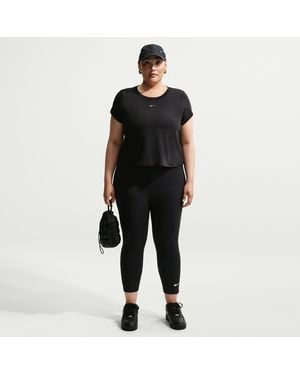 Nike Sportswear Classic High-Waisted 7/8 Leggings - Black