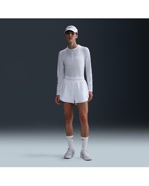 Nike Court Ace Advantage Dri-Fit Tennis Shorts - Blue