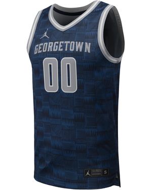 Nike Georgetown Basketball College Replica Jersey - Blue