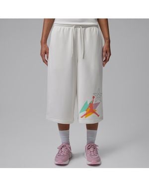 Nike Brooklyn Fleece French Terry Big Shorts - Gray