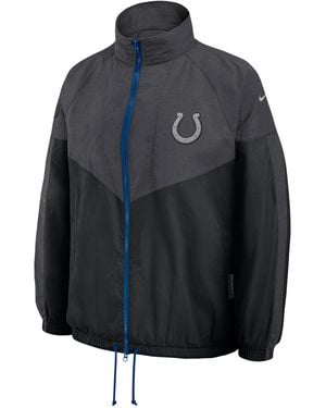 Nike Indianapolis Colts Rivalries Collection Nfl Oversized Full-Zip Jacket - Blue