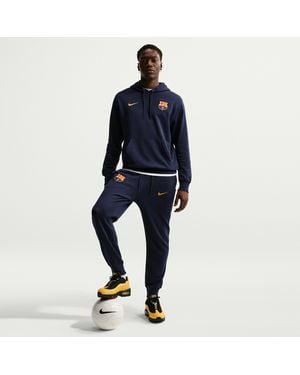 Nike Fc Barcelona Club Soccer Jogger Pants - Blue