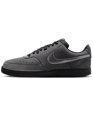 Nike Court Vision Low Shoes - Black