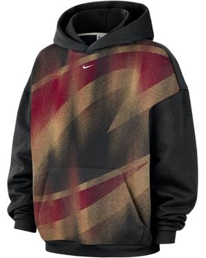 Nike Cleveland Cavaliers Standard Issue Nba Fleece Basketball Hoodie - Black