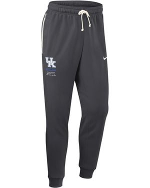 Nike Kentucky Sideline Standard Issue Dri-Fit College Taper Pants - Gray