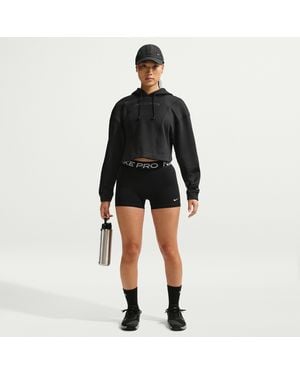 Nike Pro Mid-Rise 3" Biker Shorts - Black