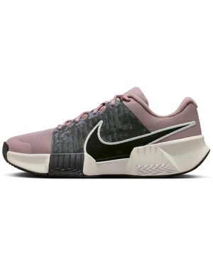 Nike Gp Challenge Pro Prm Hard Court Tennis Shoes - Brown