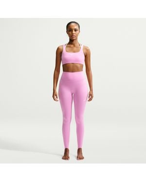 Nike One High-Waisted Full-Length Stirrup Leggings - Pink