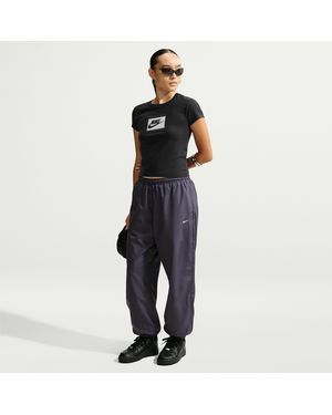 Nike Sportswear Loose Mid-Rise Uv Jogger Pants - Black