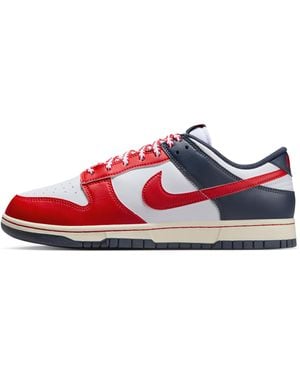 Nike Dunk Low Retro Shoes - Red