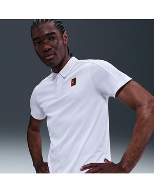 Nike Court Slam Dri-Fit Adv Tennis Polo - Blue