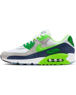 Nike Seattle Seahawks Air Max 90 Shoes - Green