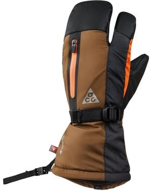 Nike Acg Therma-Fit Adv Gore-Tex Split Mittens - Black